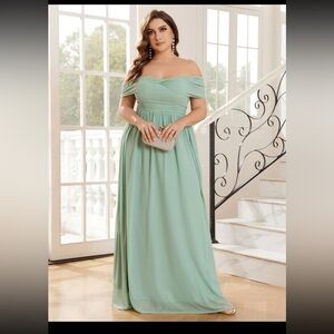 Ever Pretty, Size 2XL, Pastel Green